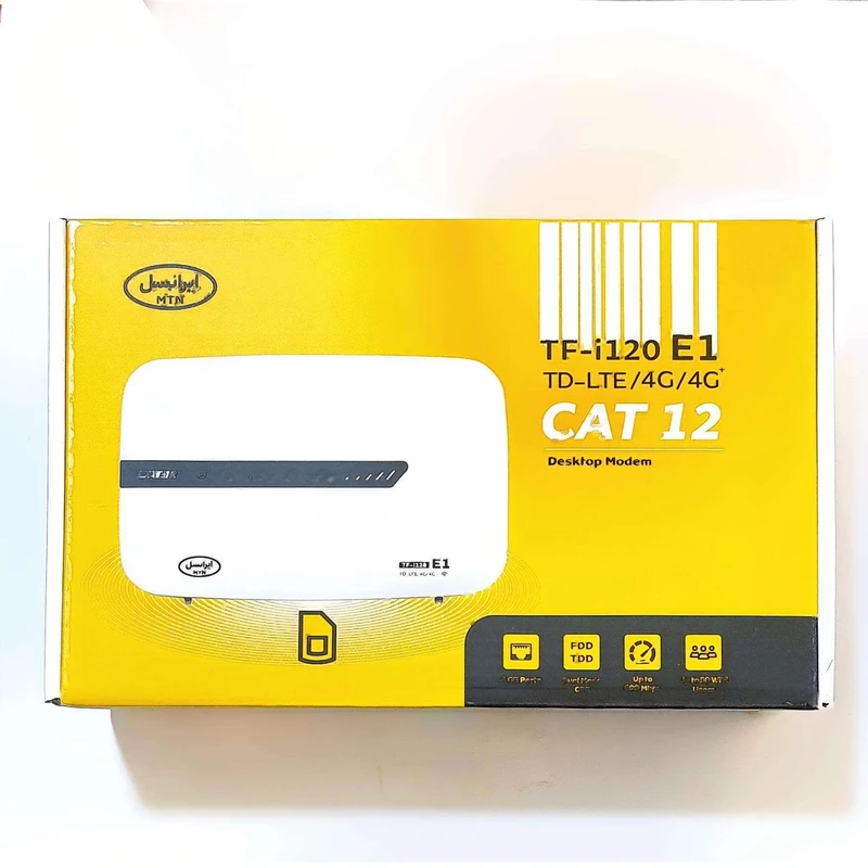 مودم 4G/TD-LTE ایرانسل مدل TF-i120 E1